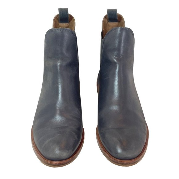 Everlane The Modern Chelsea Boot Womens 8.5 Gray Italian Leather Ankle Pull On - Picture 2 of 11